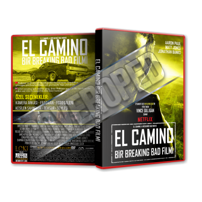 El Camino Bir Breaking Bad Filmi - El Camino A Breaking Bad Movie 2019 Türkçe Dvd Cover Tasarımı